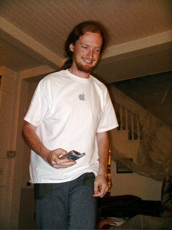 Ben with phone